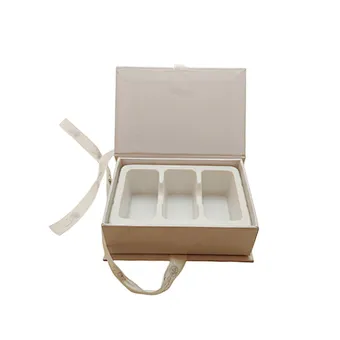 Chinese Manufacturer Wholesale Printed Paper Gift Box with Ribbon