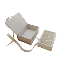 Chinese Manufacturer Wholesale Printed Paper Gift Box with Ribbon